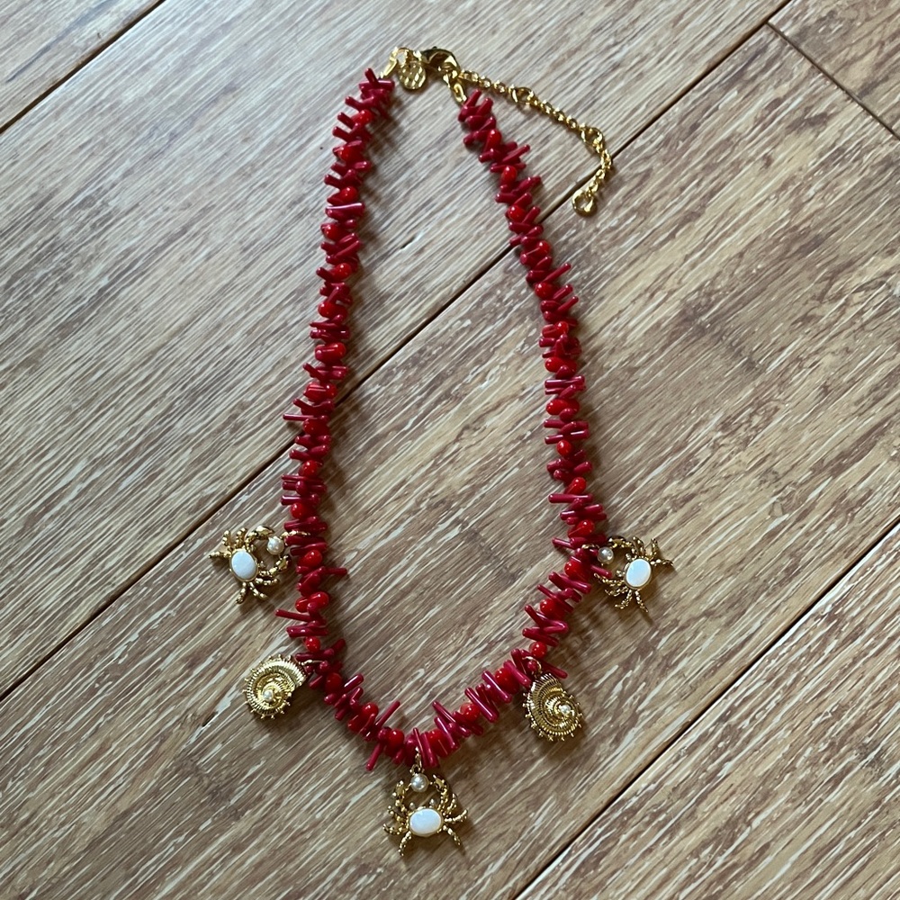 Talbots Red Sea Necklace
